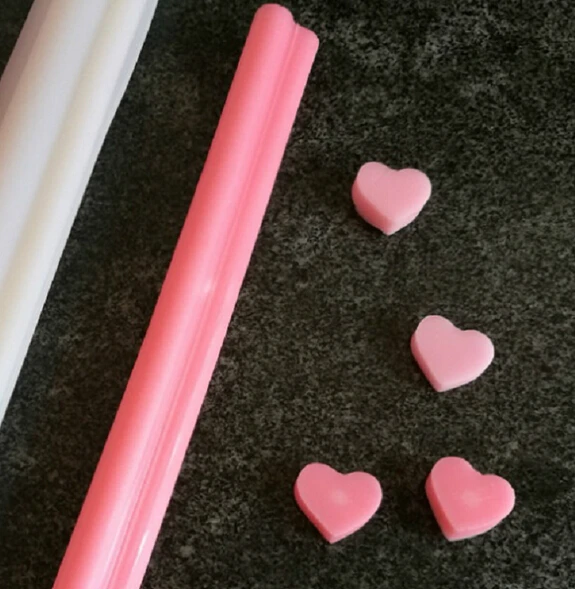 Heart DIY Форма для свечей сердце круглая силиконовая форма для свечей Бытовая гармоничная Свеча на колонне формы ручной работы аксессуары для свечей - Цвет: Heart