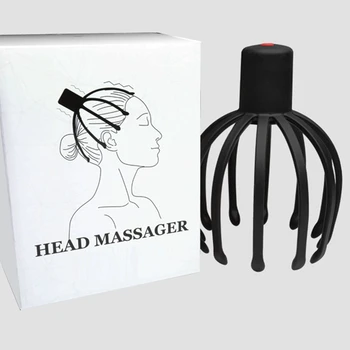 

12 Claw Scalp Massage Instrument Electric Acupoint Meridian Physiotherapy Instrument Promote Blood Circulation Household Gift