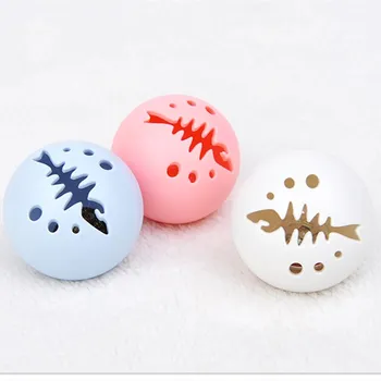 

Cat Toy Ball Three-Color Luminous Chewing Catnip Bell Ball Cat Toy Self-Hey Kitten Cat Kitty Supplies