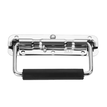 

1Pc Luggage Aluminum Box Toolbox Air Case Spring Loaded Toggle Handle Furniture Cupboard Cabinet Door Chest Pulls Handle 140mm