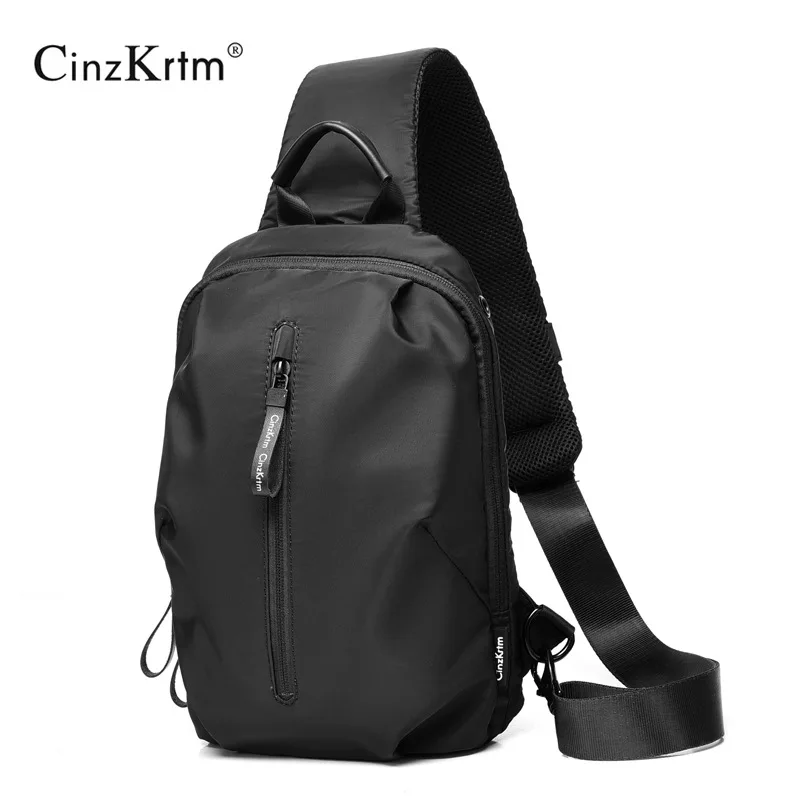 

New Fashion Men's Chest Bag Casual Shoulder Bag Cross body Bag Water-proof Male Travel Bag Big Capacity Handbag Messenger Bag