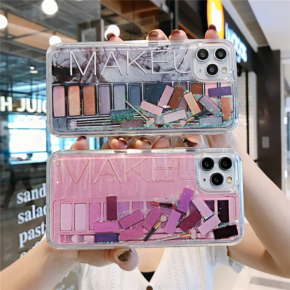 Чехол для телефона с палеткой теней макияжа iPhone XS Max XR 11 11Pro 6 6s 7 8 plus | Мобильные