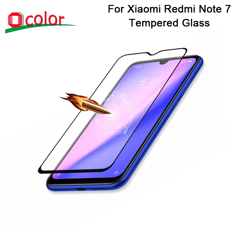 Защитное стекло для Xiaomi Redmi Note 7 8 6 Pro защитное закаленное экрана Передняя пленка 7A