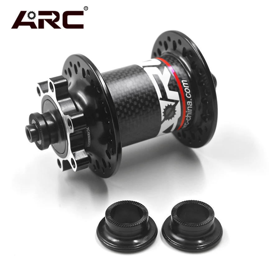 ARC Carbon QR шампуры 135 мм через 142 мм концентратор и ротор 8 9 10 11 скорость передний задний MTB горный велосипед Центральный замок 32 отверстия велосипедный концентратор