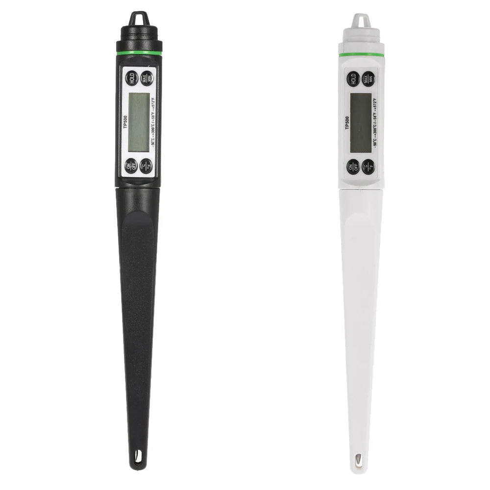 

LCD Digital Food Thermometer Pyrometer Temperature Gauge Sensing Probe for BBQ Barbecue Kitchen