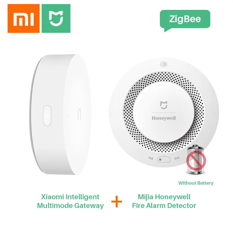 Original Xiaomi Mijia Honeywell Fire Alarm Detector Work with Mi Home APP fg 