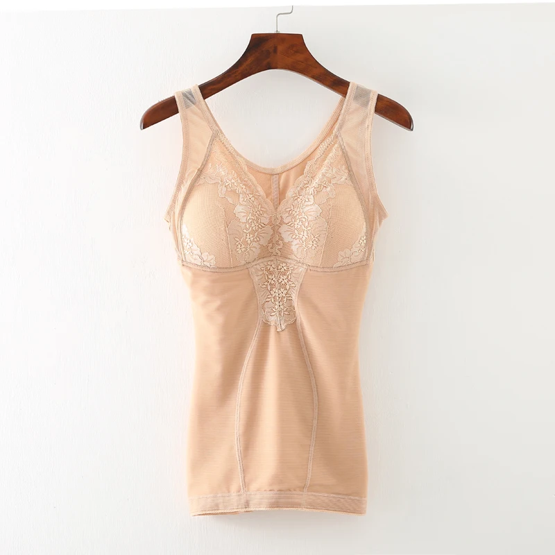 Comfy Corset Bra Women Shapewear Tank Top Thick Warm Plush Tummy