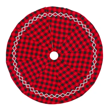 

1Pc Helpful Useful Convenient Plaid Longlasting Tree Apron for Christmas Bridal Wedding Holiday
