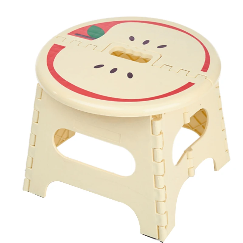 

Folding Plastic Stools Children Step Home Furniture for Kid Sitting Picnic Children Stools