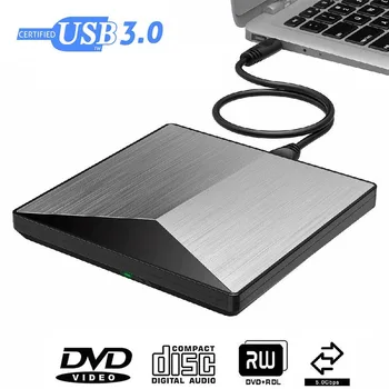 

External Usb 3.0 Dvd Drives Portable External Optical Drives Dvd Rom Player Earphone Accessories Аксессуары Для Наушников #45