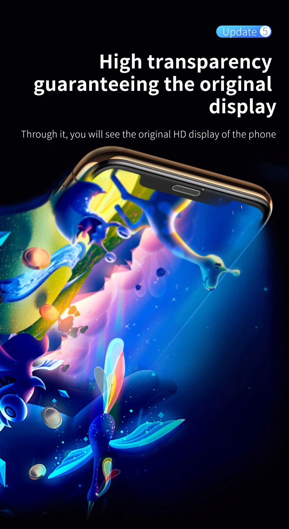 3D протектор экрана для iPhone XR 0,3 мм Ультра тонкое Защитное стекло для iPhone Xs X Xs Max 7 8 закаленное стекло Передняя пленка