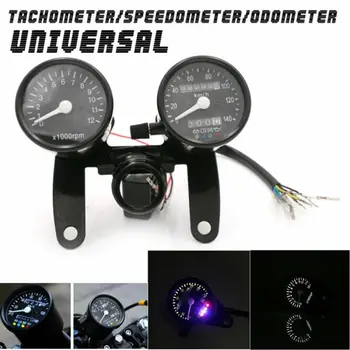 

Motorcycle Tachometer and speedometer Speedometer Tachometer Instrument Gauge Light