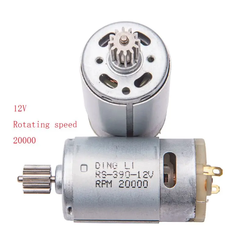Lot de 8 moteurs RS-380/390/550/555/570 12V-24V pour RC