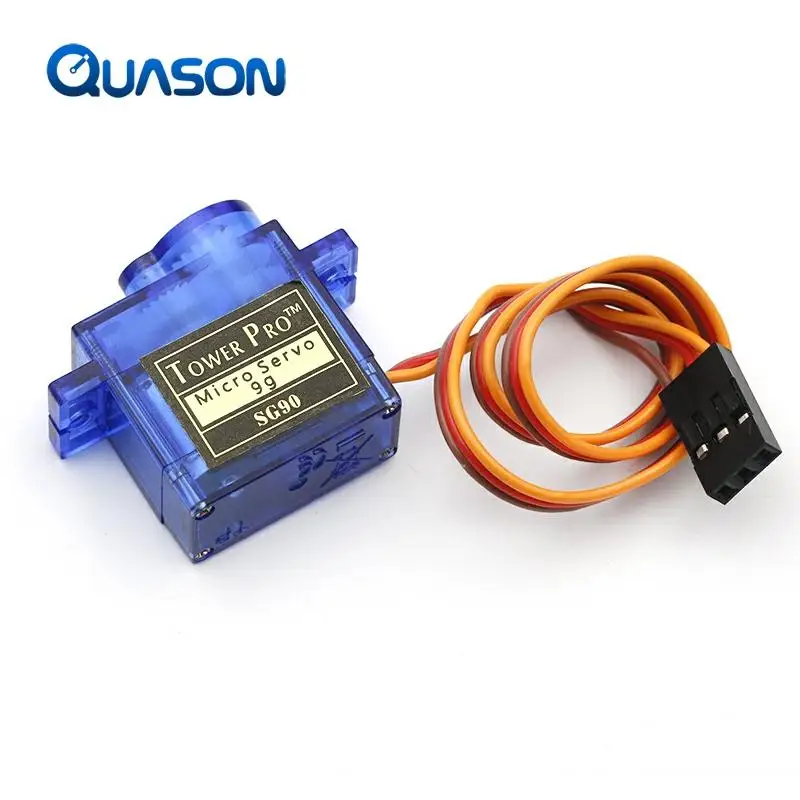 Micro 9g Servo SG90, équipement électronique intelligent officiel, pour Rc 1.6 250, hélicoptère, avion, voiture, bateau, Arduino, DIY, 450 KG ► Photo 2/6