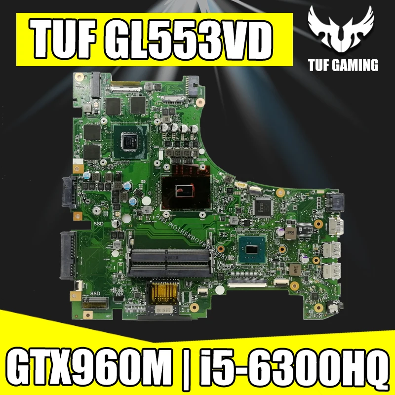 Akemy GL553VW Laptop motherboard For Asus ROG GL553VW GL553V FX53VM