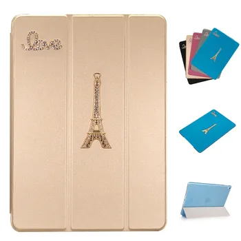 

Tower Pattern Wake Up Fold Stand PU Leather Case Smart Cover Protector For iPad Pro 10.5 Air 10.5 2019