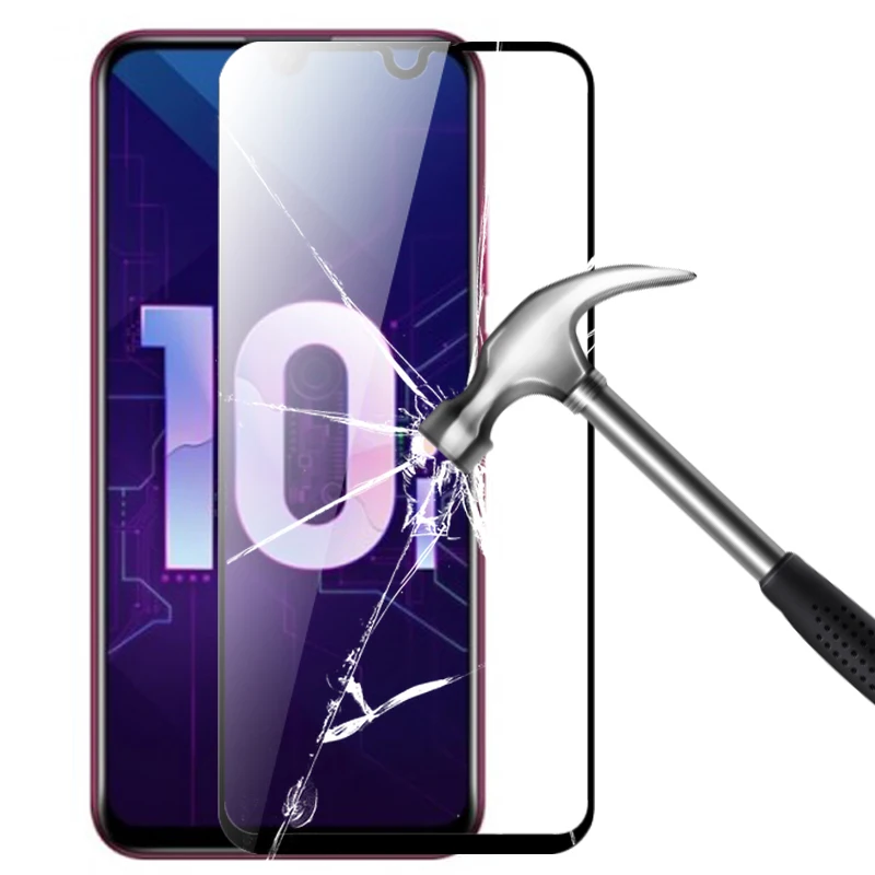 Защитное стекло 2 в 1 для huawei honor 10i защита объектива камеры на honer 10 i honor10i HRY LX1 honor10