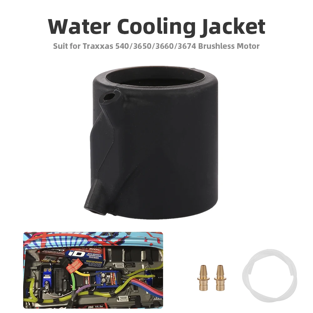 Rubber Water Cooling Jacket Parts for Traxxas 540/3650/3660/3674 Brushless Motor Rc Boat RC Accessories | Игрушки и хобби