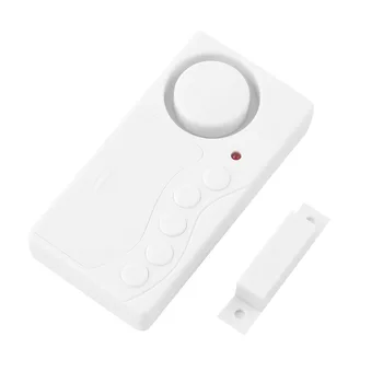 

LESHP Wireless Alarm Magnetic Sensor System Wireless Door Window Motion Burglar Entry Security Home Guarding 105dB with LED