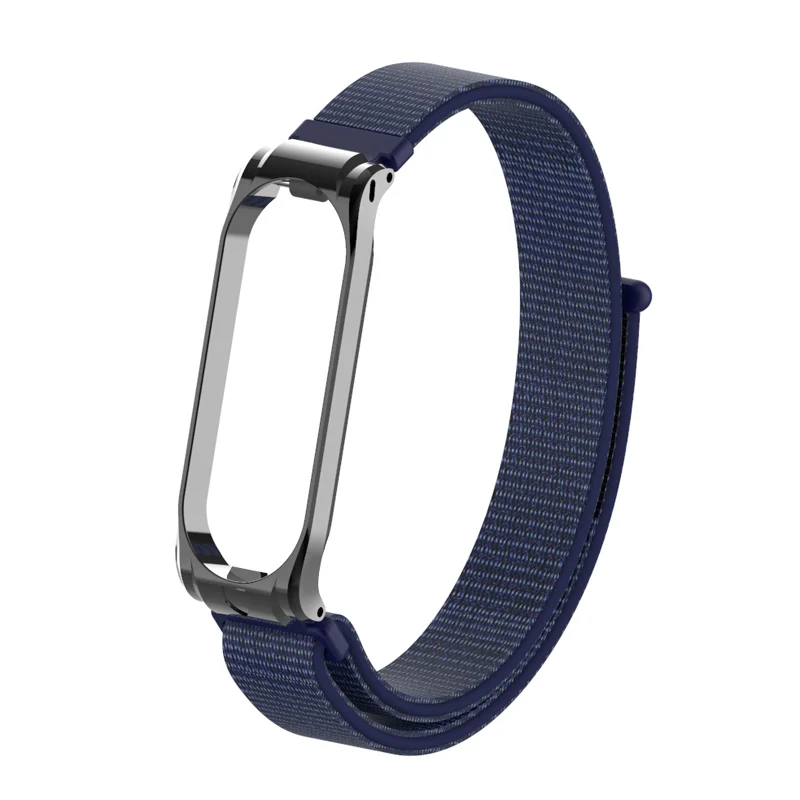 7397 Нейлоновый ремешок для часов для ремешка Mi Band 4/3 Металлическая полоса для Xiaomi Mi Band 4 Браслет Mi Band4 For mi band 3 Аксессуары - Цвет ремешка: 7397