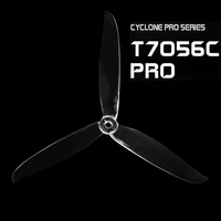 6 Paar Dalprop Cycloon T7056C Pro Props 7 Inch Crystal 3-Blade Propeller Voor Rc Fpv Racing Drone