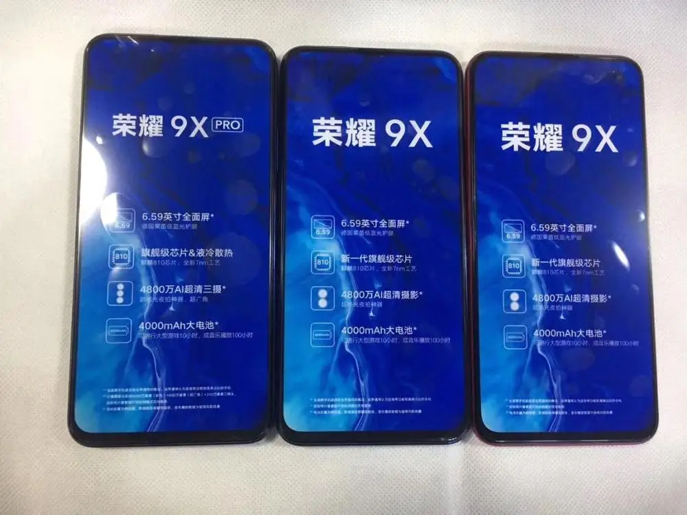 Модель игрушечного телефона для Huawei Honor 9X Нерабочая модель только дисплея |