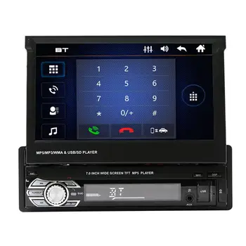 

SWM 9601G 7in Bluetooth Car Stereo MP5 GPS FM/AM Radio w/ Map Card+ Camera