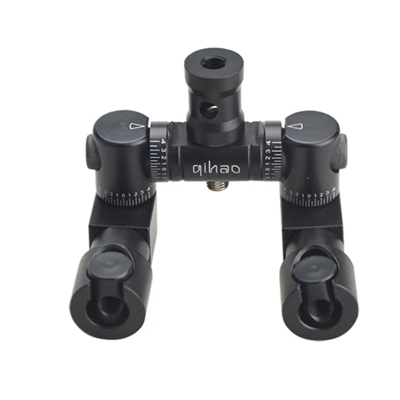 

Archery V-Bar Double Sided Rod Stabilizer Parts ALuminum Alloy Quick Disconnect Adjustable Practice Bow Accessories