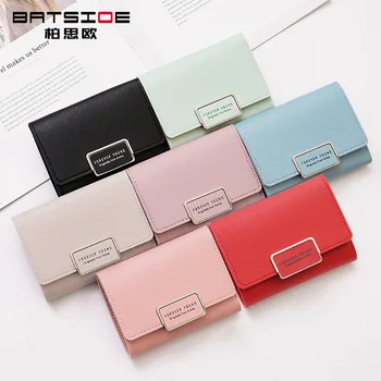 

Women Wallets Small Fashion Brand Leather Purse Women Ladies Card Bag For Women 2019 Clutch Women Female Purse Money Clip Wallet
