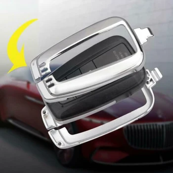 

Accessories Key Case Replacement Universal Parts Spare Holder Silver Zinc Alloy