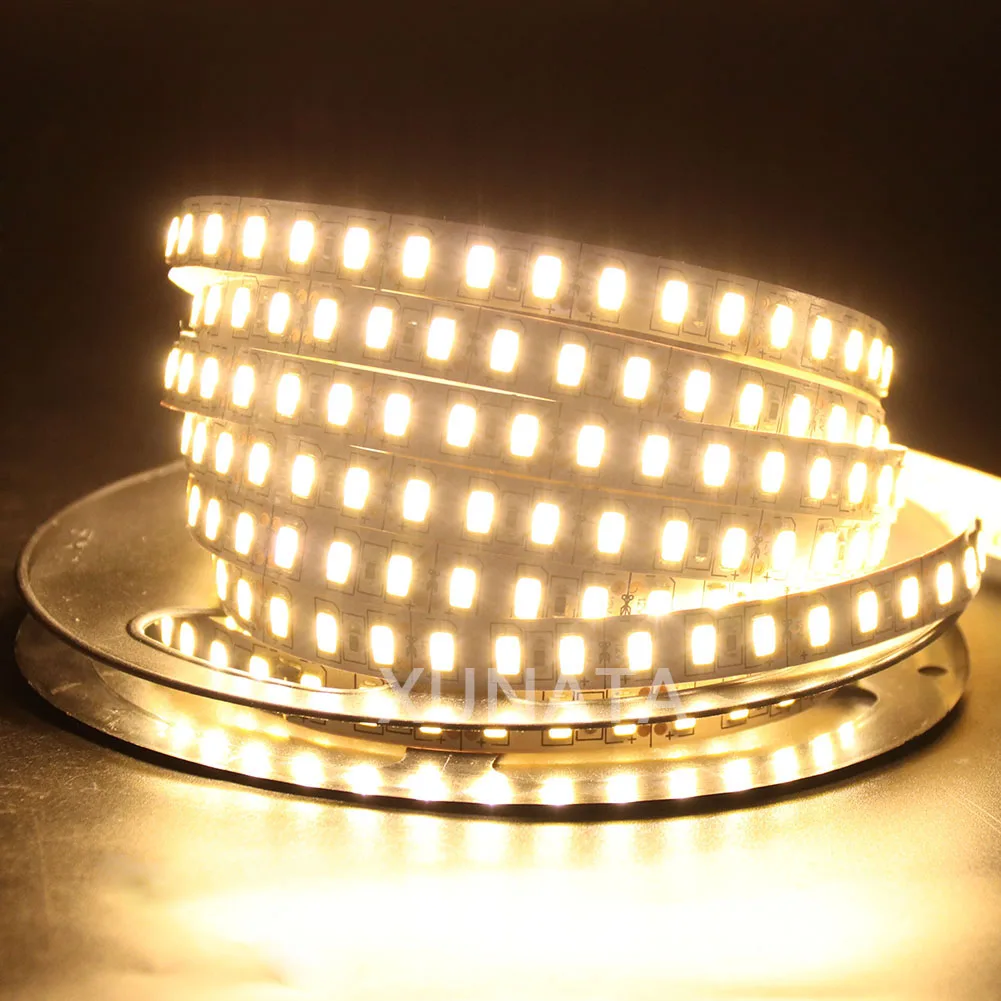 DC12V 5630 SMD светодиодный светильник 120 светодиодный s/m не водонепроницаемый гибкий светодиодный ленточный светильник+ разъем постоянного тока 0,5 м 1 м 2 м 3 м 4 м 5 м
