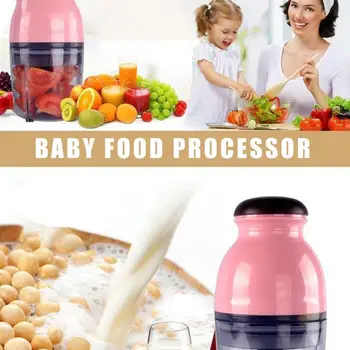 

Automatic Powerful EU/US Plug Mini Electric Meat Grinder Chopper Blender Food Processor Fruit Vegetable O6T3