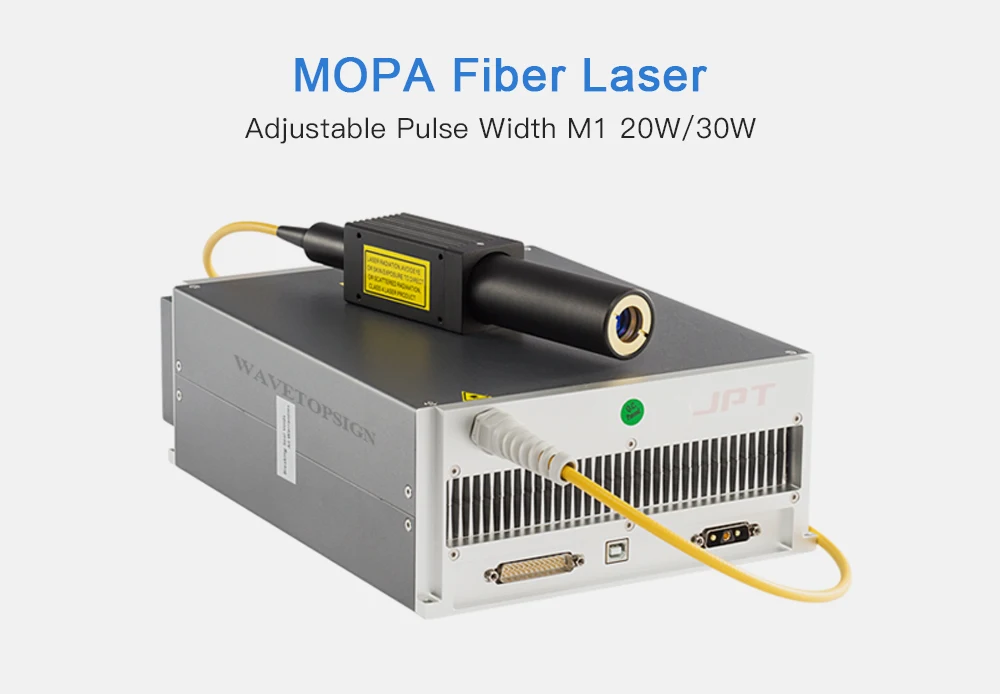 JPT Fiber Laser Source M1 Series MOPA Pulse Width 20W 30W Air Cooling use for Fiber Laser Marking Machine