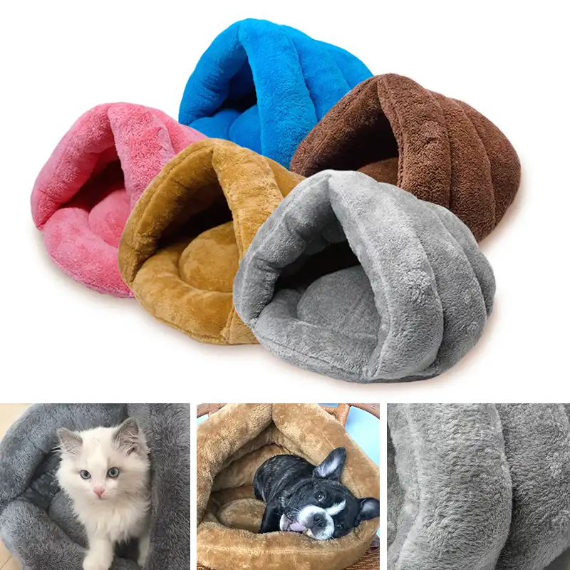 large cat cave bed