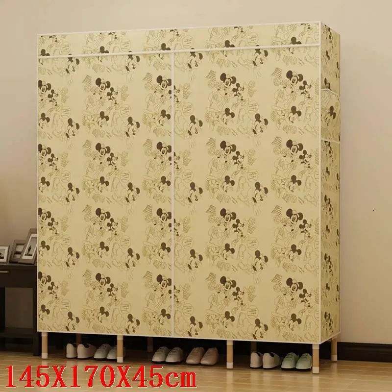 Meble Guardaroba шкаф для хранения Armario Ropero Armadio Guarda Roupa De Dormitorio мебель для спальни Mueble гардероб - Цвет: Version D