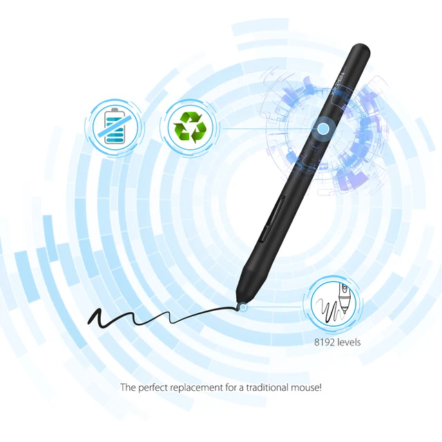 XP-Pen Star G640 6 x 4 Inches Drawing Tablet 8192 Level Graphics Tablet  for Drawing & Game osu Support Windows Mac Digital 4