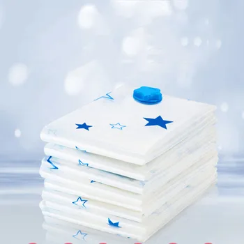 

Vacuum Bag For Clothes Storage Bag With device Transparent Border Foldable Compressed Organizer Space Saving Seal Packet