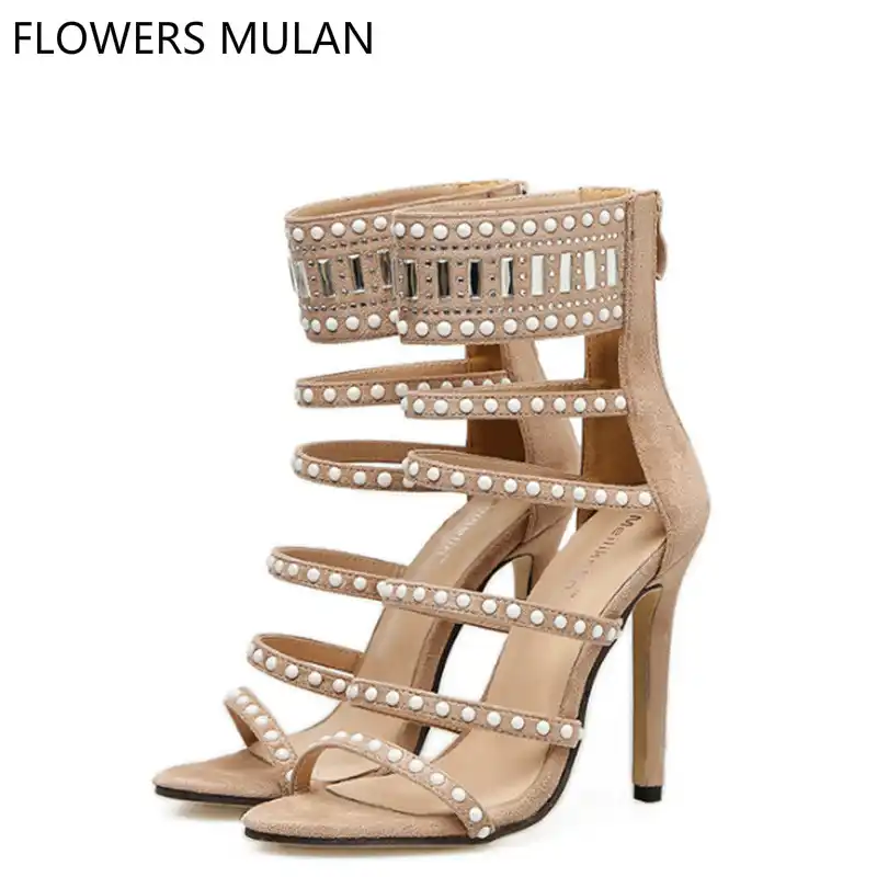 heels with embellishment