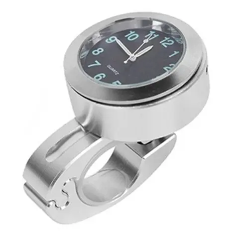 Universal Motorcycle Handlebar Watch Bike Hand Grip Bar Mount Dial Clock Waterproof For Scooter Bicycle Motor ATV