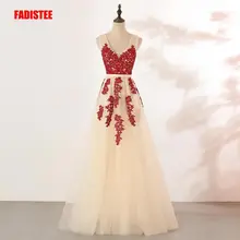 Новое поступление вечерние платья для выпускного вечера vestido de noiva sereia платье кружевное платье robe de soiree сексуальное с v-образным вырезом бордовое мягкое Тюлевое платье