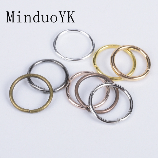 3-12mm Single Loop Open Jump Rings Diy Jewelry Making Accessories Split Rings Connectors For Jewelry Making Supplies