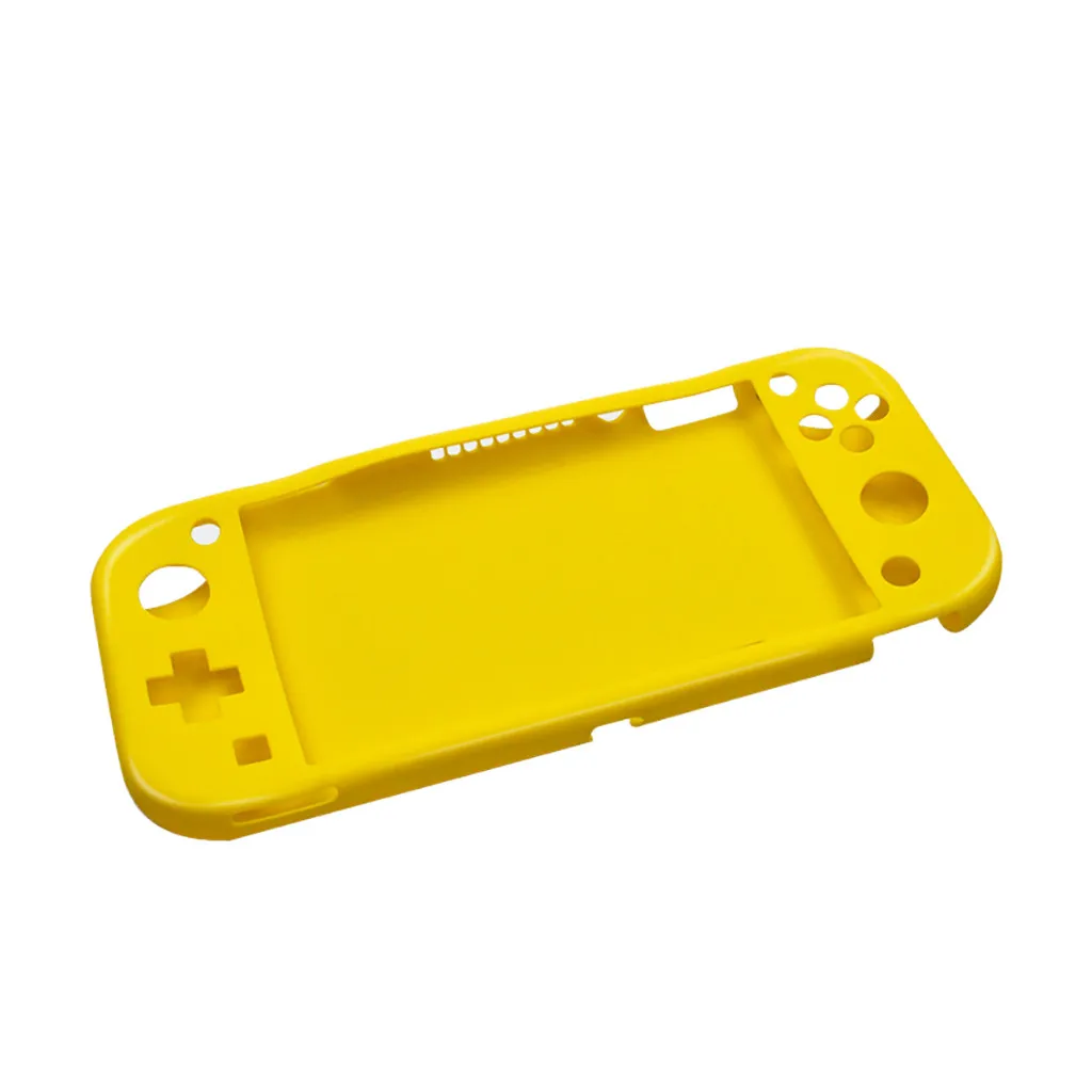 

For nintendo switch lite case Cover accessories Silicone Protective Half pack Pure colour Case Console Soft Anti-slip Silicone