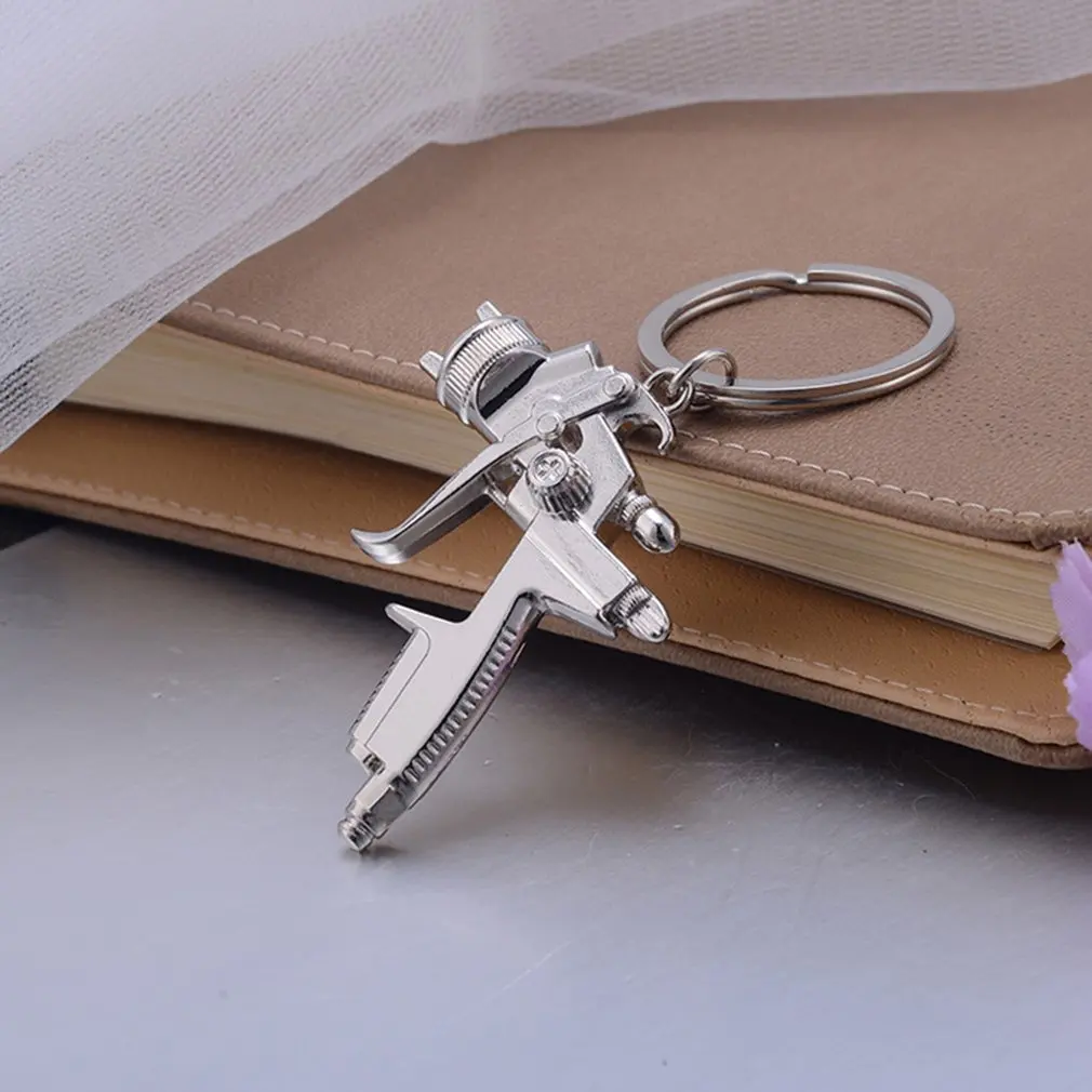 Metal Creative Water Gun Keychain New Style Key Chain Small Pendant | Дом и сад