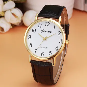 

Women's watches Retro Design Leather Band Analog Alloy Quartz Woman watch relogio feminino watch 2020 reloj mujer wristwatch