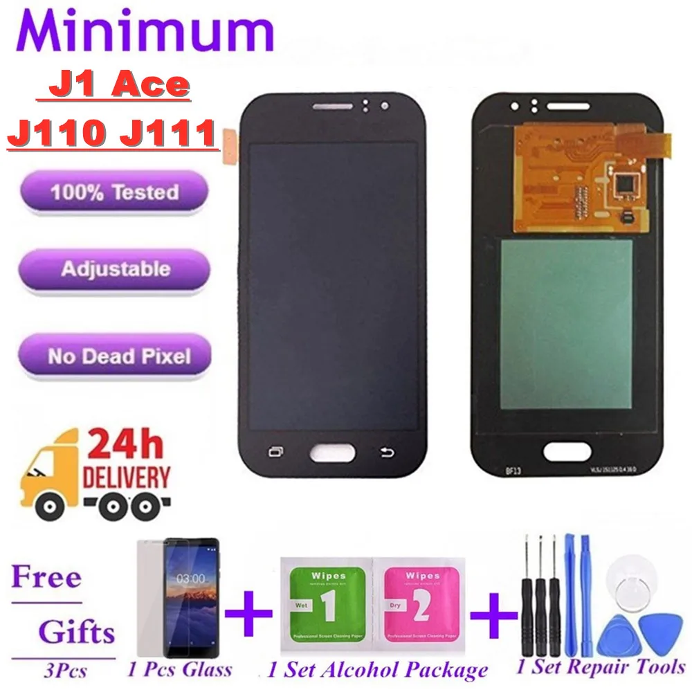 ЖК-дисплей для Samsung Galaxy J1 Ace J110 J110F J110H J110FM J111 J111F J111M J111FN сенсорный экран с цифровым