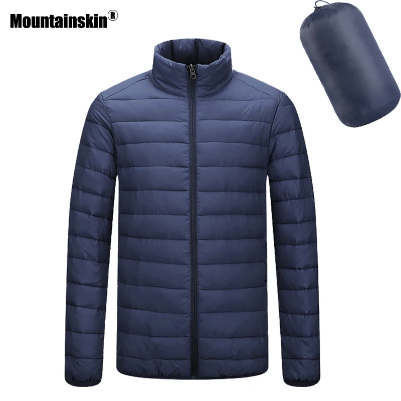 Mountainskin, новинка, Мужская парка, пальто, светильник, хлопок, куртки, зима, осень, модные, термо, повседневные пальто, Мужская брендовая одежда, SA749