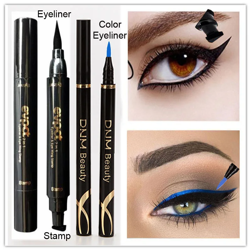 

Dnm12 Color Color Eyeliner Waterproof Not Smudge Nylon Head Eyeliner corful Eyeliner P