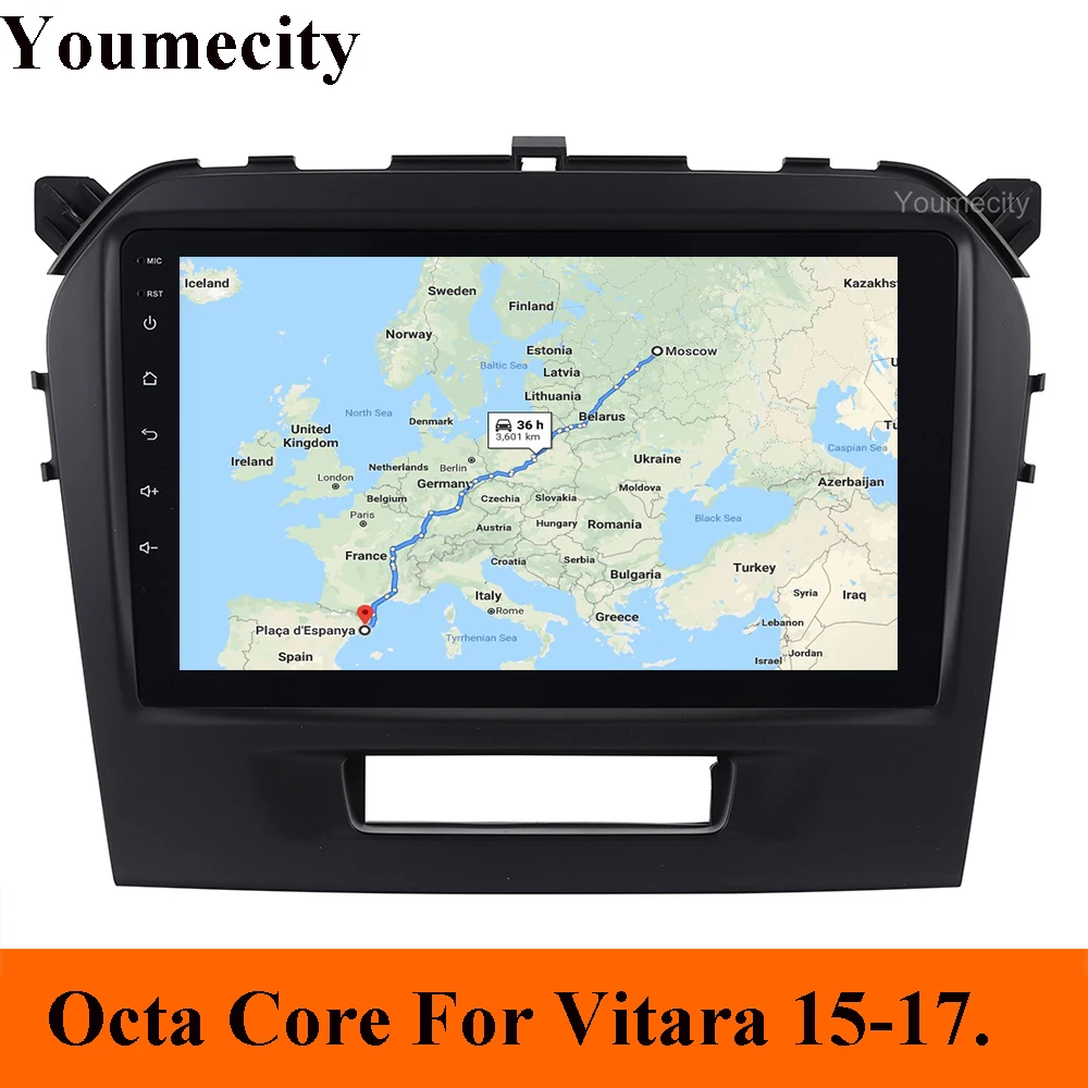 Android 9,0 автомобильный DVD для Suzuki Vitara gps Радио Видео мультимедийный плеер емкостный ips экран wifi bluetooth RDS