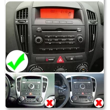 DSP 2Din Android 10 Autoradio 2 Din Car Multimedia Player For Kia Ceed 2008 Stereo Radio Audio GPS Glonass Navigation Head Unit