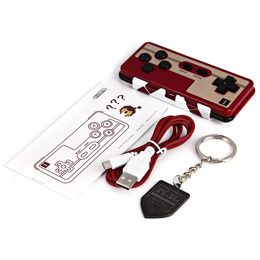 Официальный 8bitdo F30 геймпад Bluetooth Беспроводной контроллер для Windows переключатель Android MacOS ПК